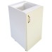 Corp inferior cu 1 usa Zebra, Alb/MDF Vanilie, fara blat, 40 x 82 x 50 cm
